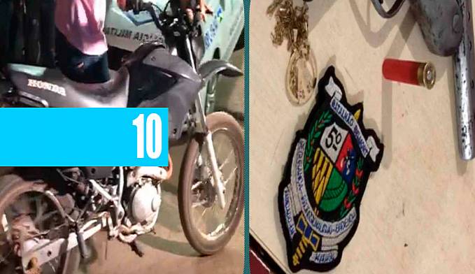 Polícia prende dupla suspeita de cometer assaltos com arma e moto roubada - News Rondônia