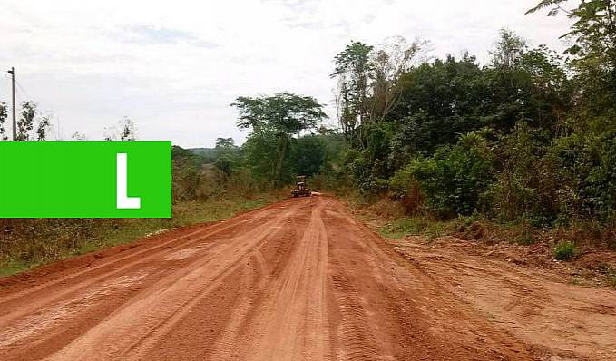 RODOVIA - Manutenção da RO-133 garante o escoamento do calcário para atender a demanda de estados da região Norte - News Rondônia