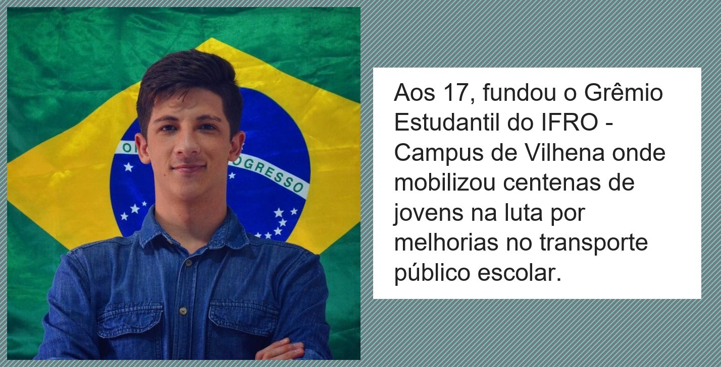 Dhonatan Pagani: Em busca de mudança e renovação, jovem de Vilhena é pré-candidato a vereador - News Rondônia