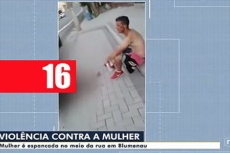 HOMEM SE SENTA AO LADO APÓS ESPANCAR MULHER EM SANTA CATARINA - VÍDEO - News Rondônia