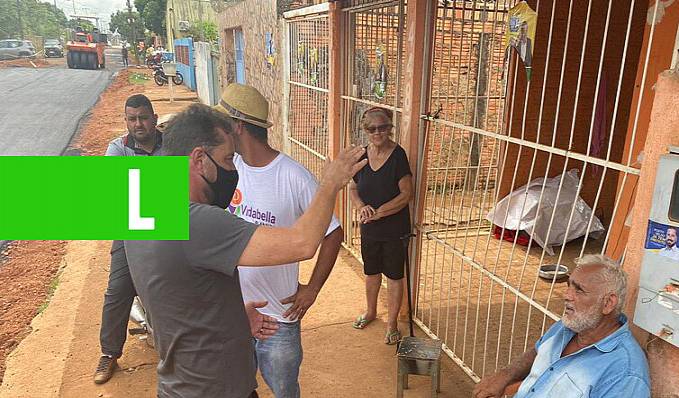 ELEIÇÕES 2020: Após quatro décadas, moradores da zona sul agradecem a Hildon Chaves pela pavimentação das ruas - News Rondônia