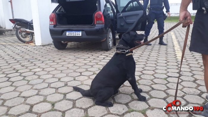 EM JI-PARANÁ, PM PRENDE TRÊS SUSPEITO DE VILHENA TRANSPORTANDO 3 KG DE PASTA BASE - News Rondônia