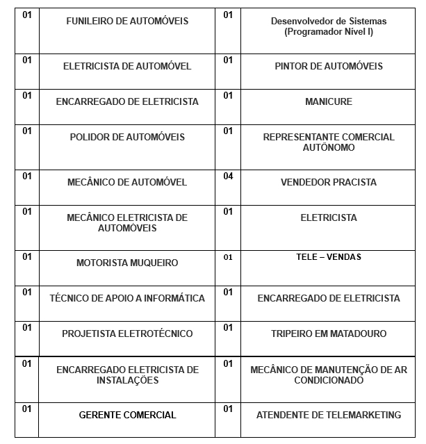 SINE MUNICIPAL DIVULGA VAGAS DE EMPREGO PARA ESTA SEGUNDA-FEIRA (19) - News Rondônia