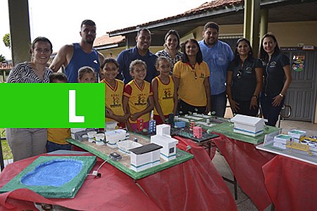 ESCOLA MUNICIPAL PROFESSORA MARIA DE FÁTIMA REALIZA CONCURSO DE MAQUETE SOBRE A REDE DE ABASTECIMENTO DE ÁGUAS - News Rondônia