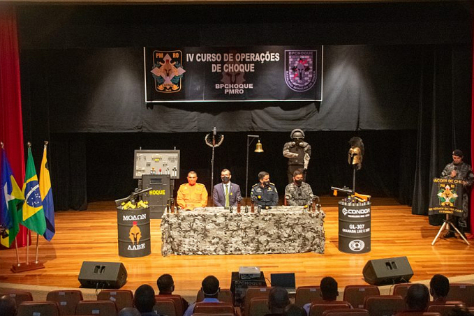 Governo de Rondônia dá início ao Curso de Operações de Choque da Polícia Militar; aula inaugural aconteceu nesta quarta-feira, 1º - News Rondônia