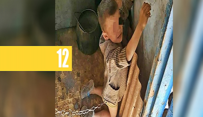 POLÍCIA ENCONTRA MENINO ACORRENTADO PELO PAI COMO FORMA DE 'EDUCÁ-LO' - News Rondônia
