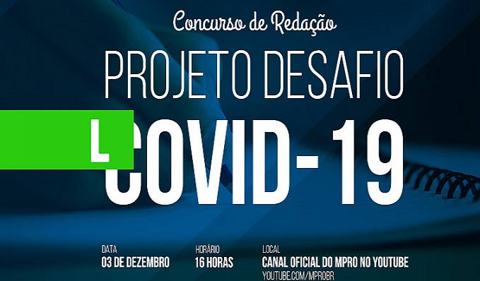 MP divulga resultado final do concurso de redação sobre a Covid-19 para estudantes da rede pública dos municípios Nova Brasilândia e Novo Horizonte no dia 3 de dezembro - News Rondônia