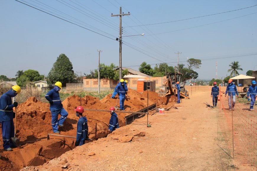 SAÚDE PÚBLICA - Governo do Estado fiscaliza evolução das obras de saneamento básico em Ji-Paraná - News Rondônia