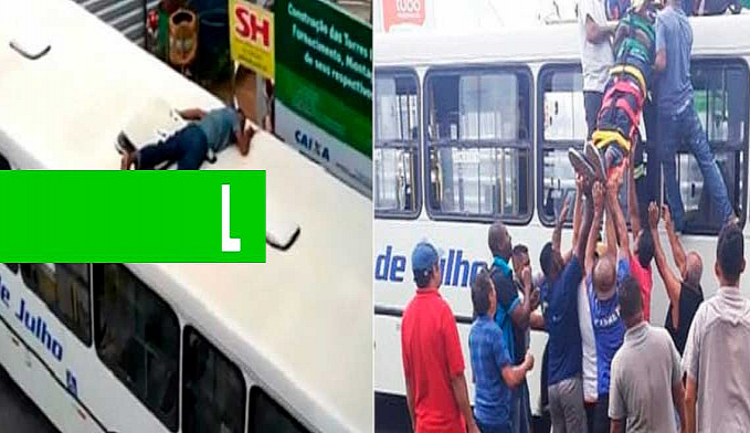 HOMEM DESPENCA DE PASSARELA E ESCAPA DA MORTE AO SER SALVO POR ÔNIBUS - VÍDEO - News Rondônia