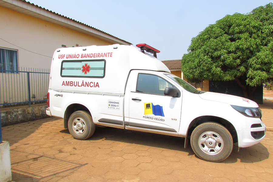 PREFEITURA ENTREGA AMBULÂNCIA AO DISTRITO DE UNIÃO BANDEIRANTES - News Rondônia