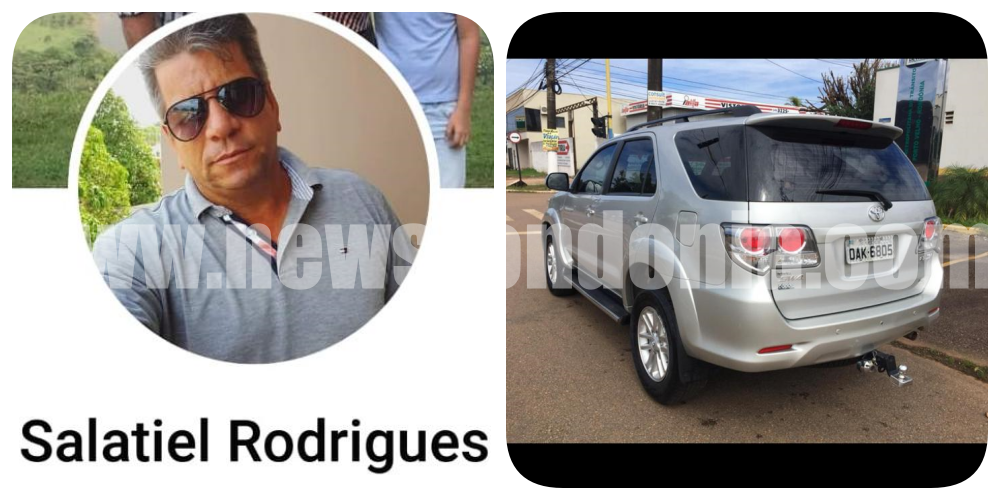 Presidente do sistema OCB/SESCOOP-RO é levado como refém durante roubo de caminhonete - News Rondônia