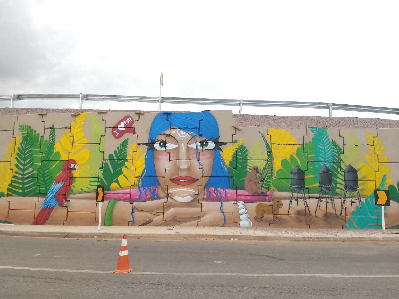 GRAFITAGEM: SEMUSB INTENSIFICA FISCALIZAÇÃO PARA EVITAR FIXAÇÃO DE PROPAGANDAS NOS VIADUTOS - News Rondônia
