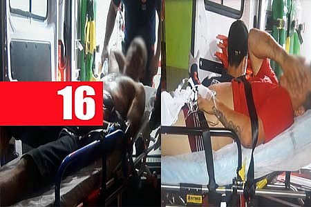 ATUALIZADA - HOMENS SÃO BALEADOS EM BAR E VÃO DE TÁXI PARA A UPA ZONA SUL - News Rondônia