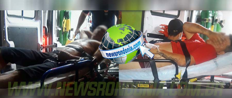 ATUALIZADA - HOMENS SÃO BALEADOS EM BAR E VÃO DE TÁXI PARA A UPA ZONA SUL - News Rondônia
