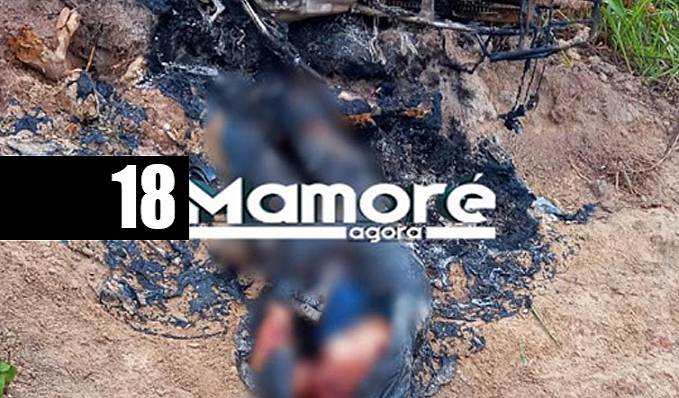 Corpo encontrado carbonizado na zona rural de Nova Mamoré tinha marcas de tiros segundo a perícia - News Rondônia