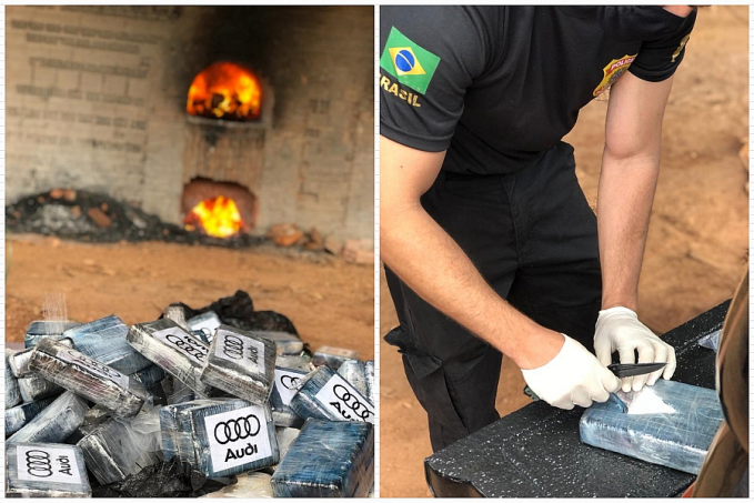 Polícia Federal incinera mais de 500 Kg de cocaína apreendido na última quinta-feira (15) - News Rondônia