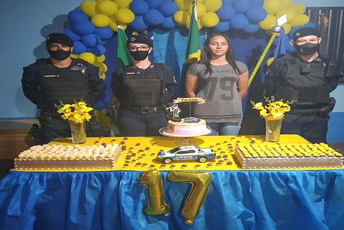Policiais Militares participam de festa surpresa de aniversário em Cacoal - News Rondônia