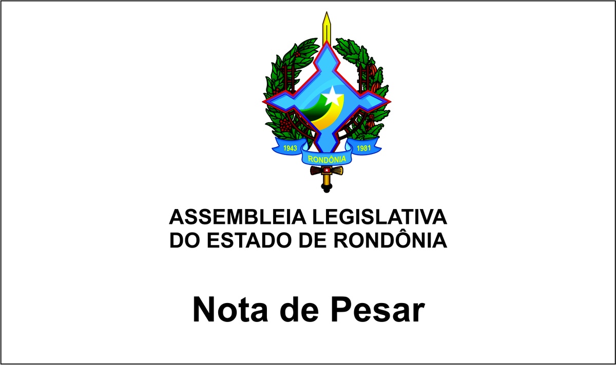 NOTA DE PESAR PELO FALECIMENTO DO SARGENTO BM ADÃO FREITAS FERREIRA - News Rondônia