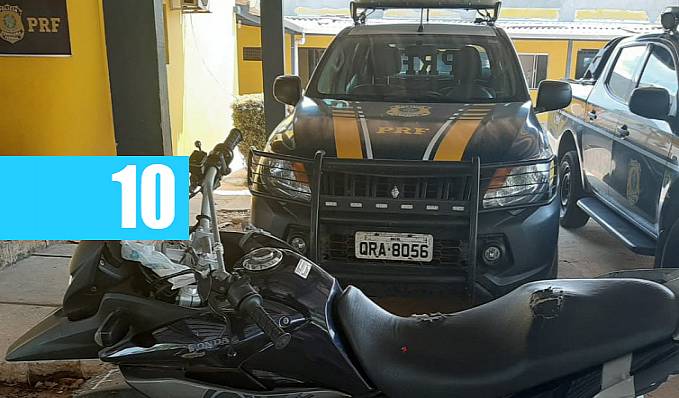 Em Ji-Paraná/RO, PRF recupera motocicleta com restrição de roubo/furto - News Rondônia