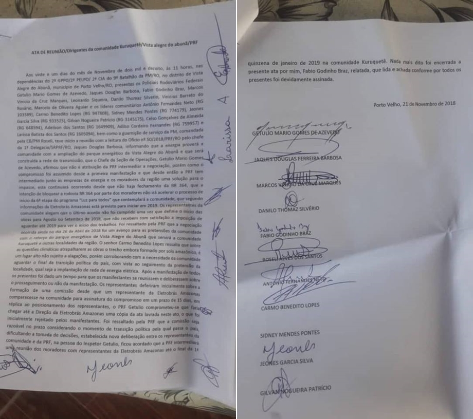 COMUNIDADE KURUQUETÊ VAI VOLTAR A FECHAR A BR-364 - News Rondônia