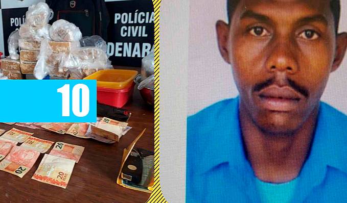 Denarc prende foragido de alta periculosidade, escondido dentro de guarda roupa com 7 KG de cocaína - News Rondônia