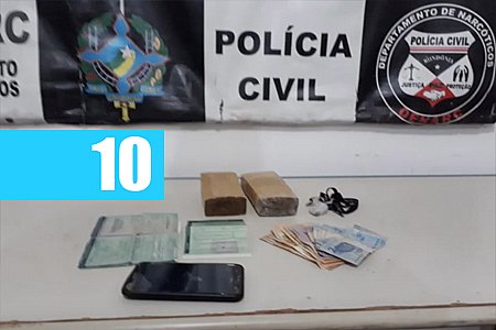 REINCIDENTE É PRESO POR TRÁFICO DE DROGAS - News Rondônia