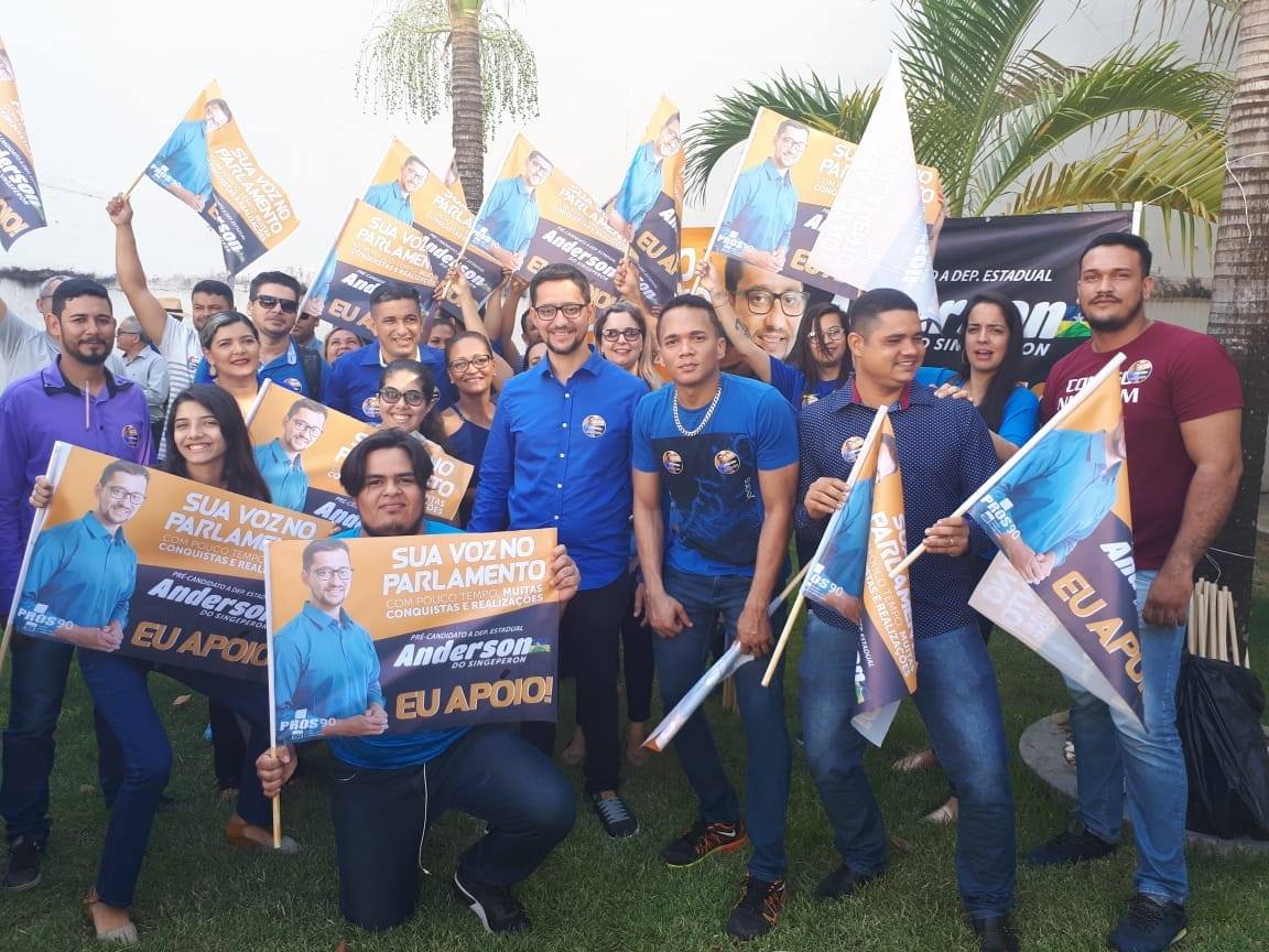 PRIMEIRO DEPUTADO ELEITO DO PROS EM RONDÔNIA, ANDERSON PEREIRA AGRADECE OS VOTOS RECEBIDOS - News Rondônia