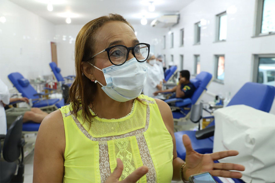 Servidores municipais doam sangue e contribuem com o estoque de bolsas da Fhemeron - News Rondônia