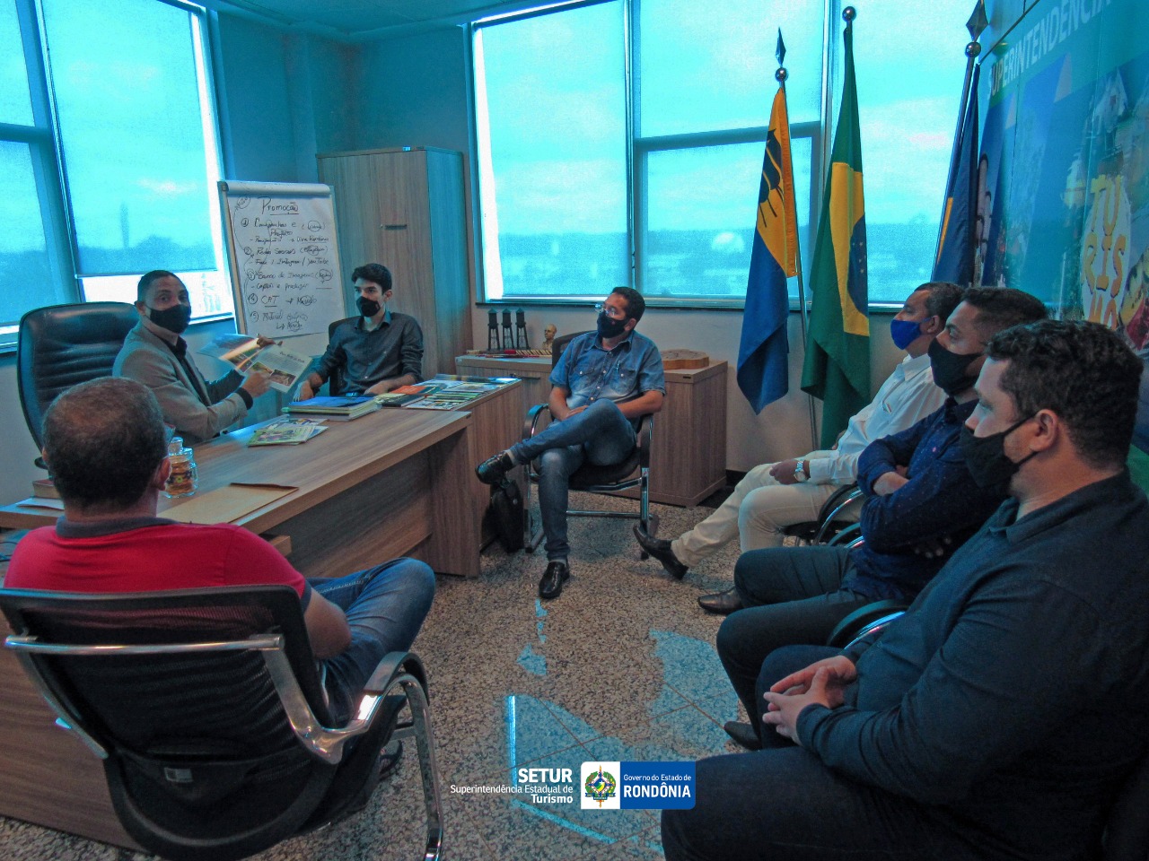 Superintendente da Setur recebe representantes de municípios do Vale do Guaporé - News Rondônia