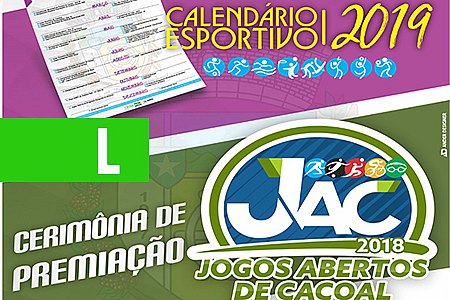 AMEC LANÇA OFICIALMENTE O CALENDÁRIO ESPORTIVO DE 2019 NESTA SEXTA - News Rondônia