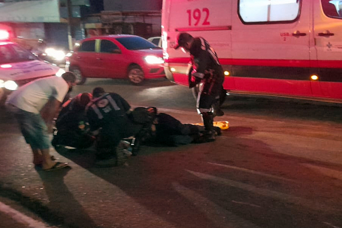 URGENTE: Pedestre é atropelado ao tentar atravessar Avenida 7 de Setembro - News Rondônia