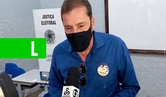 Candidato a REELEIÇÃO, Dr. Hildon Chaves votou na manhã desse domingo na escola Estadual Carmela Dutra - News Rondônia