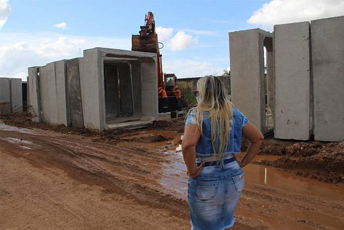 Márcia Socorristas Animais acompanha inícios das obras no bairro Lagoa - News Rondônia