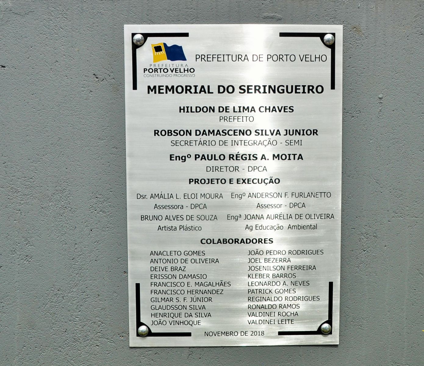 ALEKS PALITOT PARTICIPA DE INAUGURAÇÃO DA PRAÇA MEMORIAL DOS SERINGUEIROS - News Rondônia