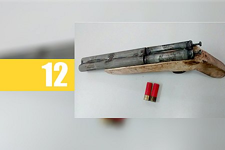 CRUZAMENTO: DUPLA É PRESA COM ARMA DE FABRICAÇÃO CASEIRA - News Rondônia