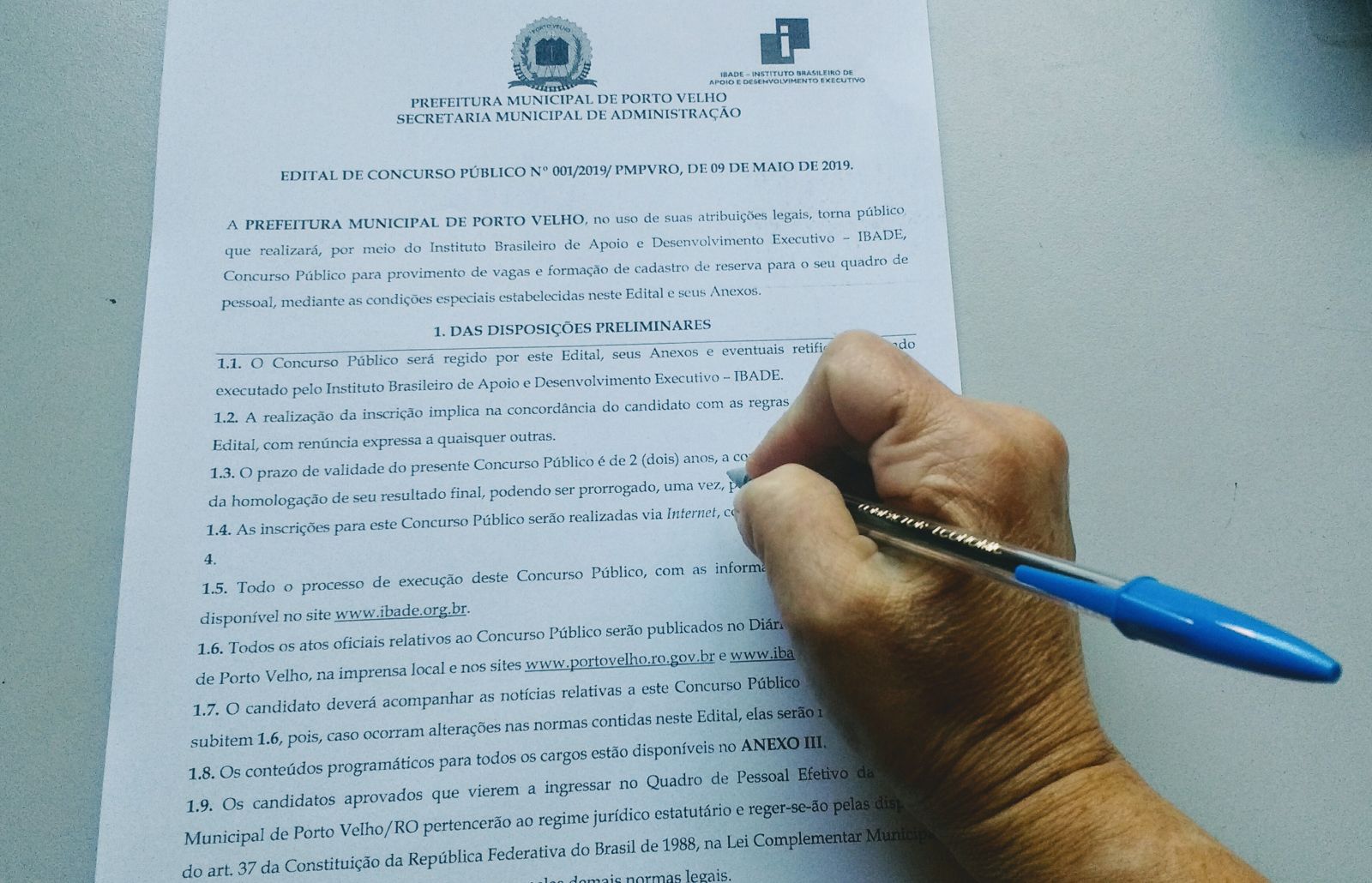 SEMED - PROVAS OBJETIVAS PARA SEIS CARGOS DO CONCURSO JÁ FORAM REALIZADAS - News Rondônia