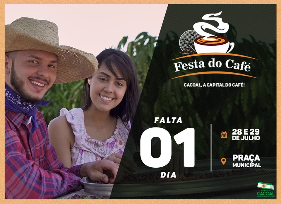 FESTA DO CAFÉ É NESTE FIM DE SEMANA EM CACOAL - News Rondônia
