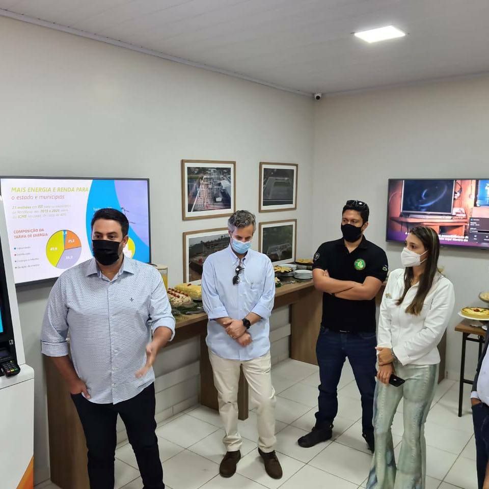 Deputado Federal Léo Moraes faz visita técnica a Energisa para averiguar riscos de apagão em Rondônia - News Rondônia