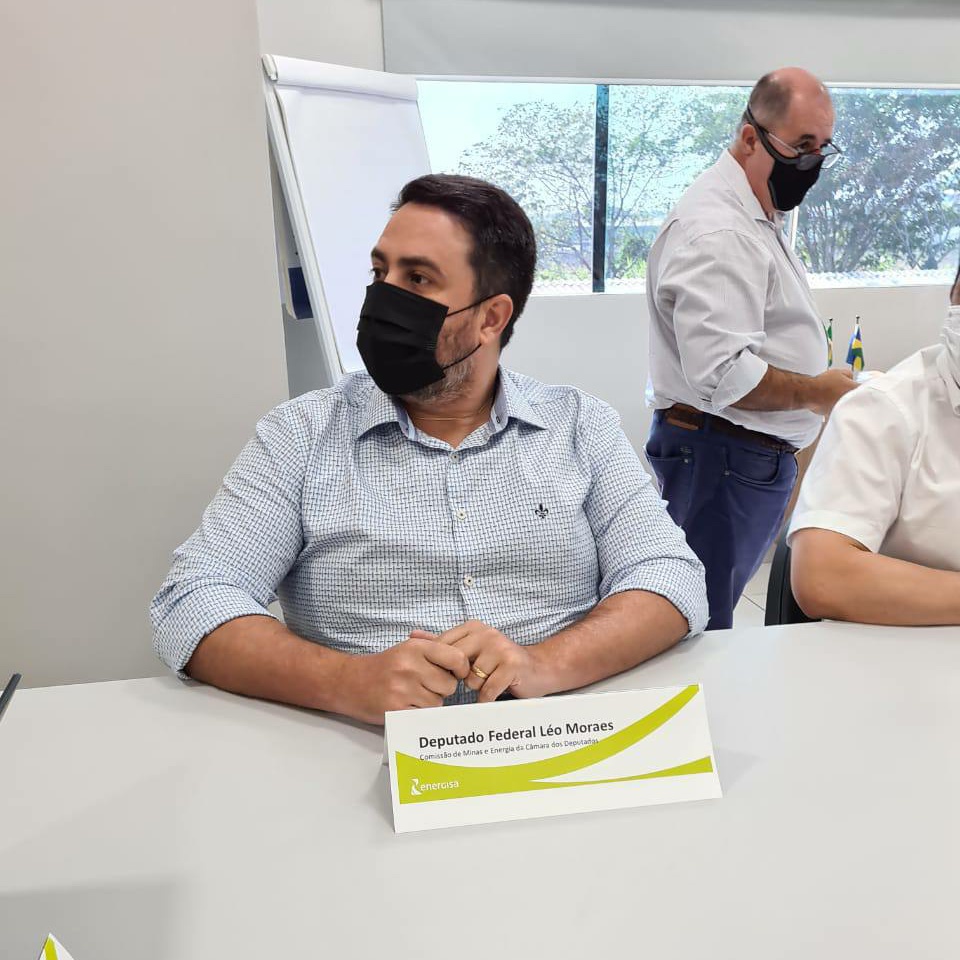 Deputado Federal Léo Moraes faz visita técnica a Energisa para averiguar riscos de apagão em Rondônia - News Rondônia
