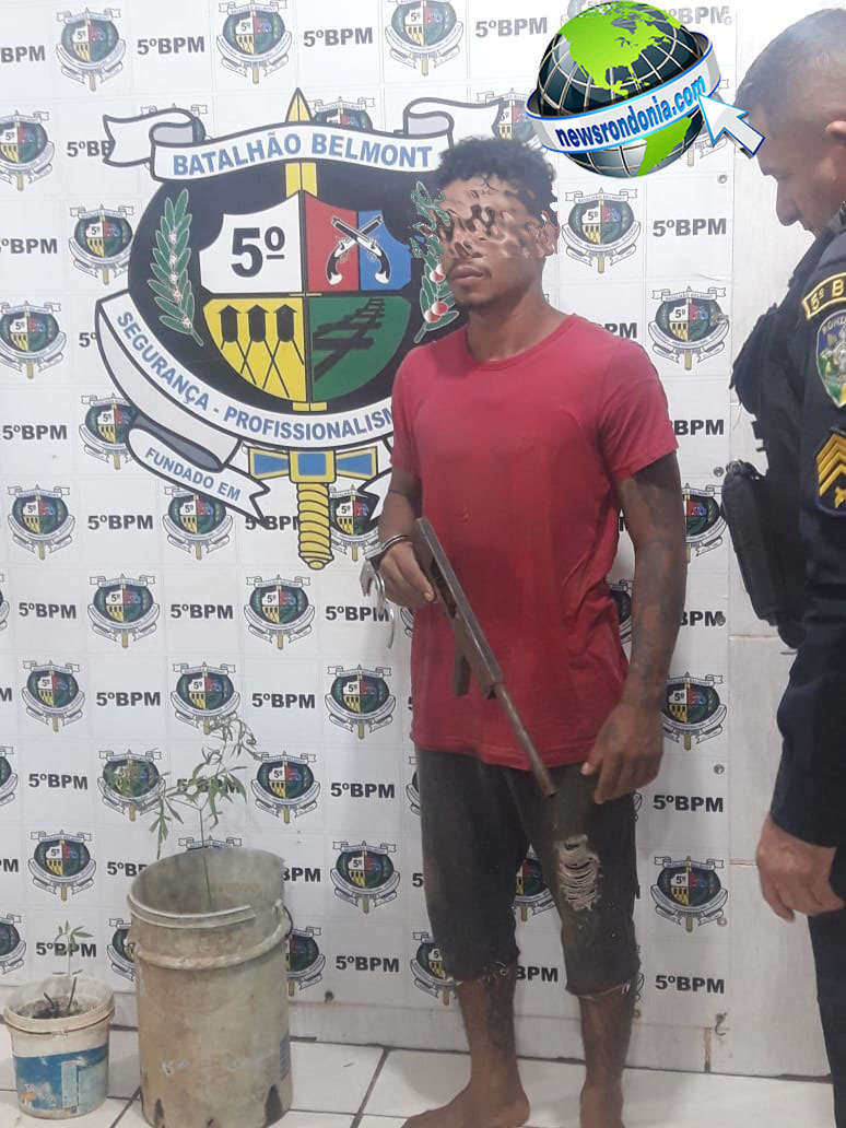 MENOR É PRESO POR TRÁFICO, PORTE ILEGAL DE ARMAS E CÁRCERE PRIVADO NA ESTRADA DOS PERIQUITOS - News Rondônia