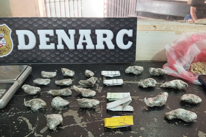 Denarc fecha boca de fumo e prende traficante que usava nome falso em RO - News Rondônia