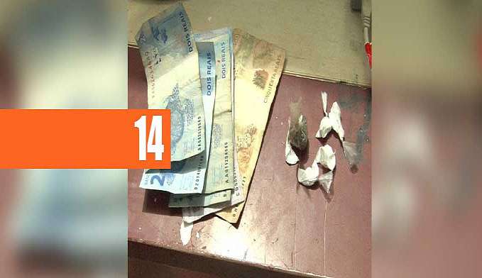 PM RECEBE DENÚNCIA E PRENDE CASAL COMERCIALIZANDO ENTORPECENTE EM BAR NA CAPITAL - News Rondônia