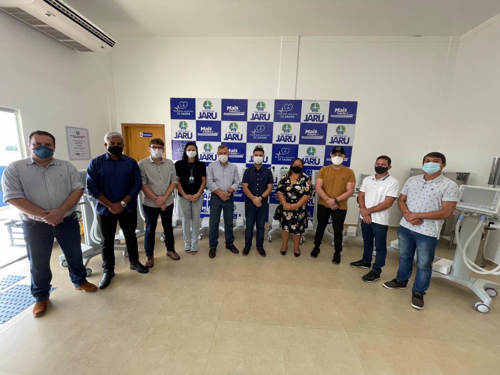 Jaru recebe mais 10 ventiladores mecânicos; equipamentos serão destinados para o tratamento de pacientes graves da Covid-19 - News Rondônia