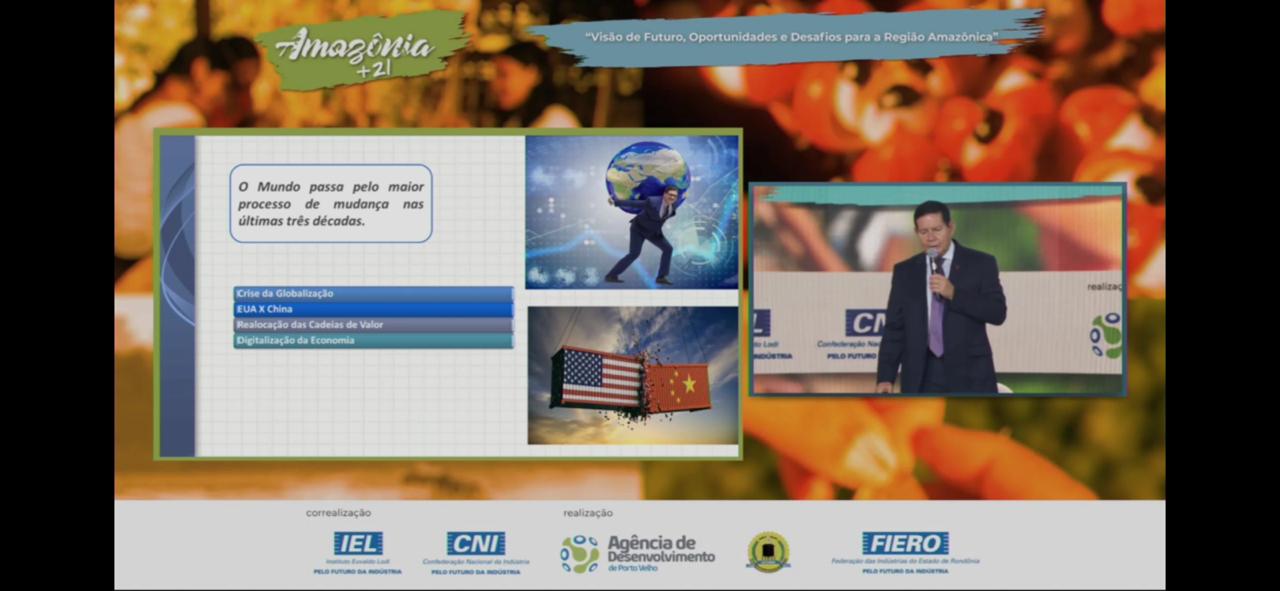 DESENVOLVIMENTO COM PRESERVAÇÃO: Prefeito Hildon Chaves participa da abertura do Forum Mundial Amazônia +21 em Brasília - News Rondônia