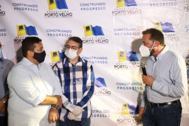 Vereador Pastor Sandro participa da inauguração da iluminação da ponte sobre o Rio Madeira - News Rondônia