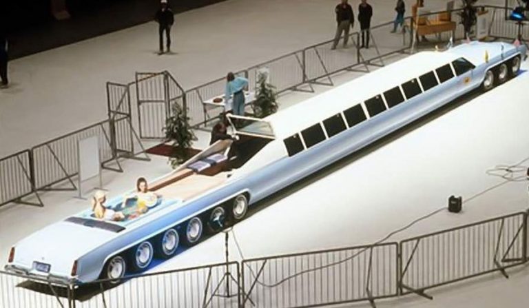 Conheça o maior carro do mundo com heliponto e jacuzzi - News Rondônia