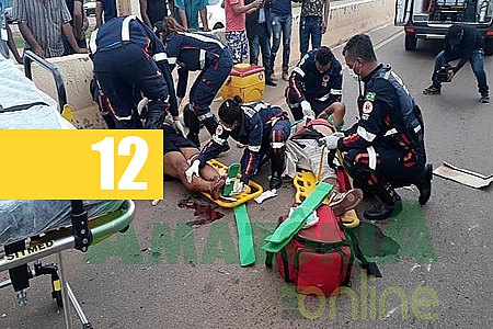 MOTOCICLISTA CAUSA ACIDENTE NA BR-364 AO TENTAR PEGAR ATALHO - News Rondônia