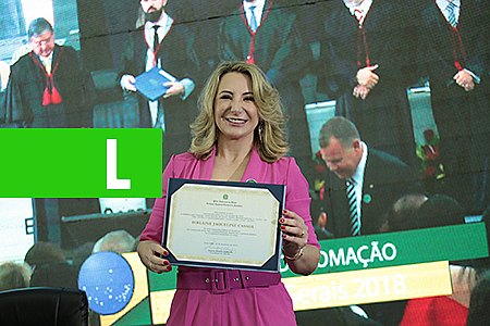 JAQUELINE CASSOL É DIPLOMADA COMO DEPUTADA FEDERAL DE RONDÔNIA - News Rondônia