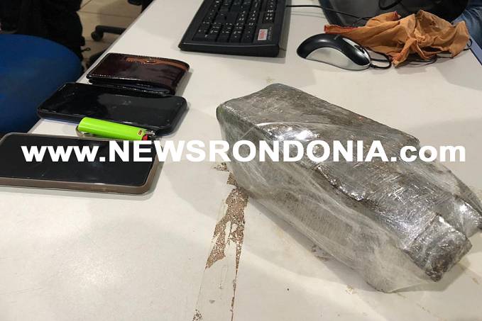 DELIVERY: Polícia recebe denúncia e prende jovem motociclista com 1 Kg de maconha na zona leste de Porto Velho - News Rondônia