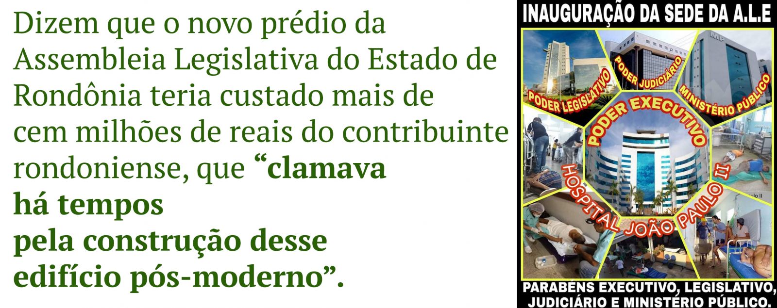 PORTO VELHO DOS MEUS SONHOS - POR PROFESSOR NAZARENO* - News Rondônia